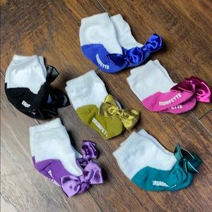 Full set of 6 Trumpette Juliette baby socks